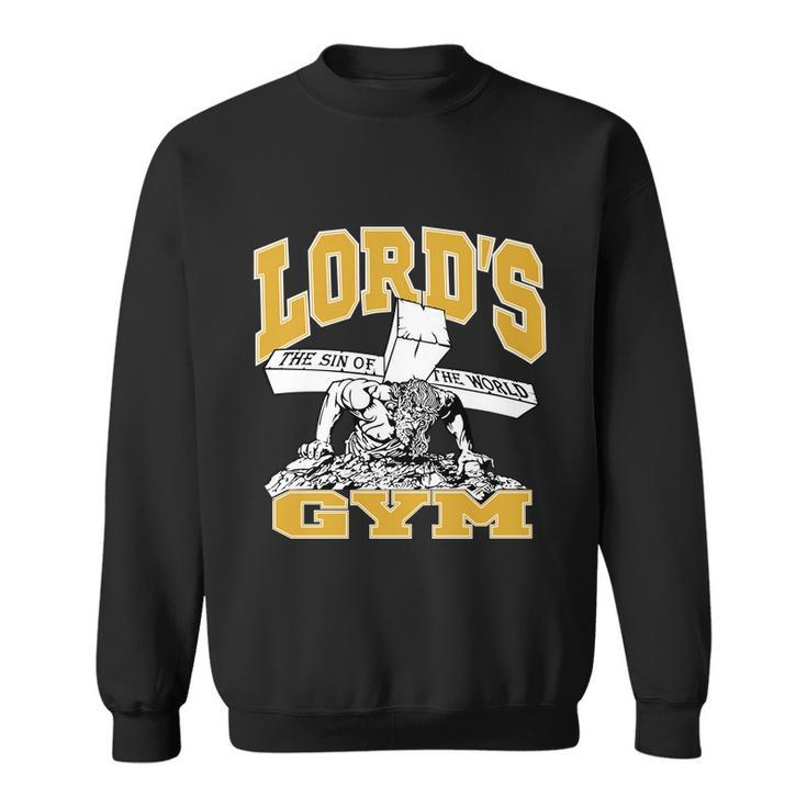New Lords Gym Cool Graphic Design Sweatshirt