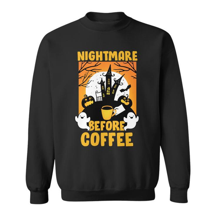 Nightmare Before Coffee V2 Sweatshirt