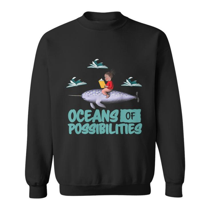 Oceans Of Possibilities Summer Reading 2022 Librarian Sweatshirt