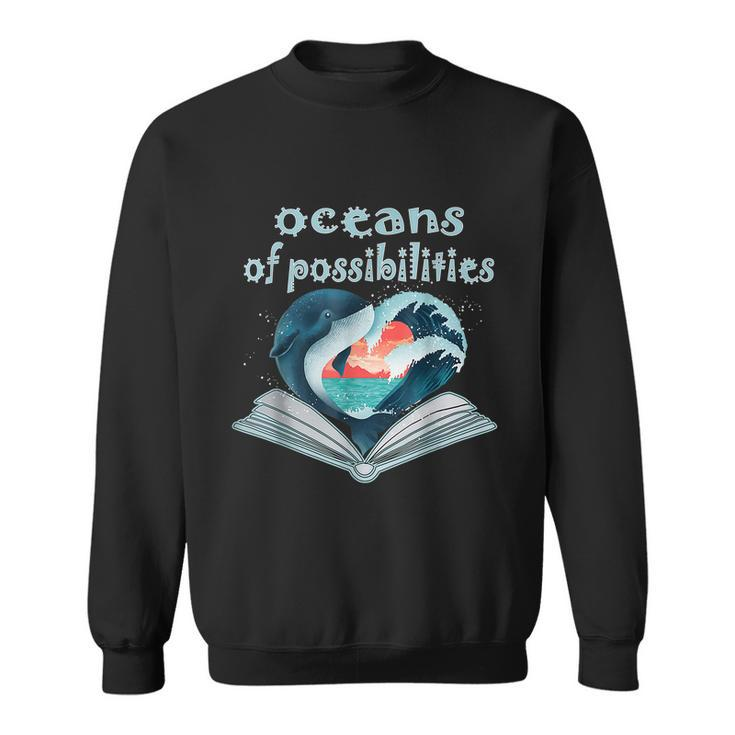 Oceans Of Possibilities Summer Reading 2022 Librarian Tshirt Sweatshirt