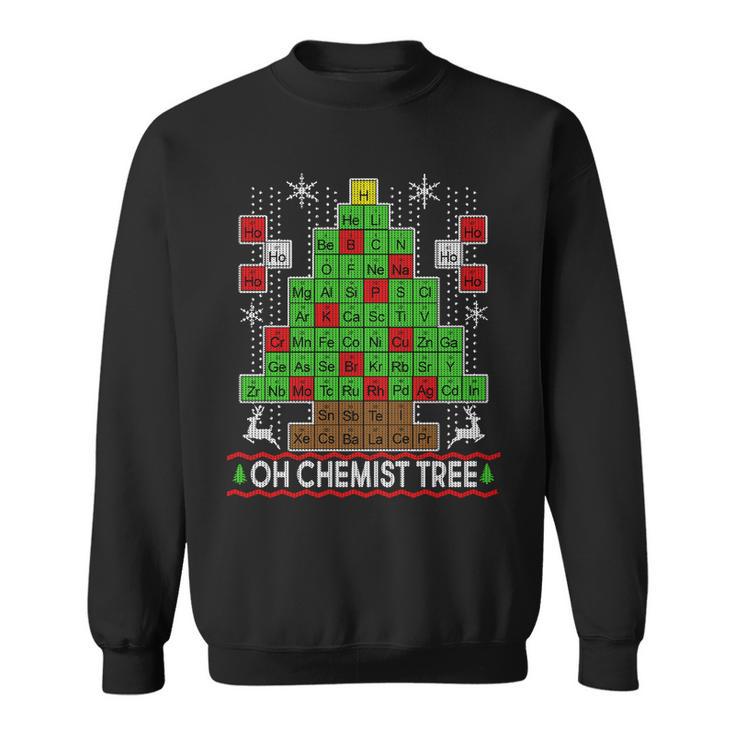 Oh Chemist Tree Ugly Christmas Sweater Tshirt Sweatshirt