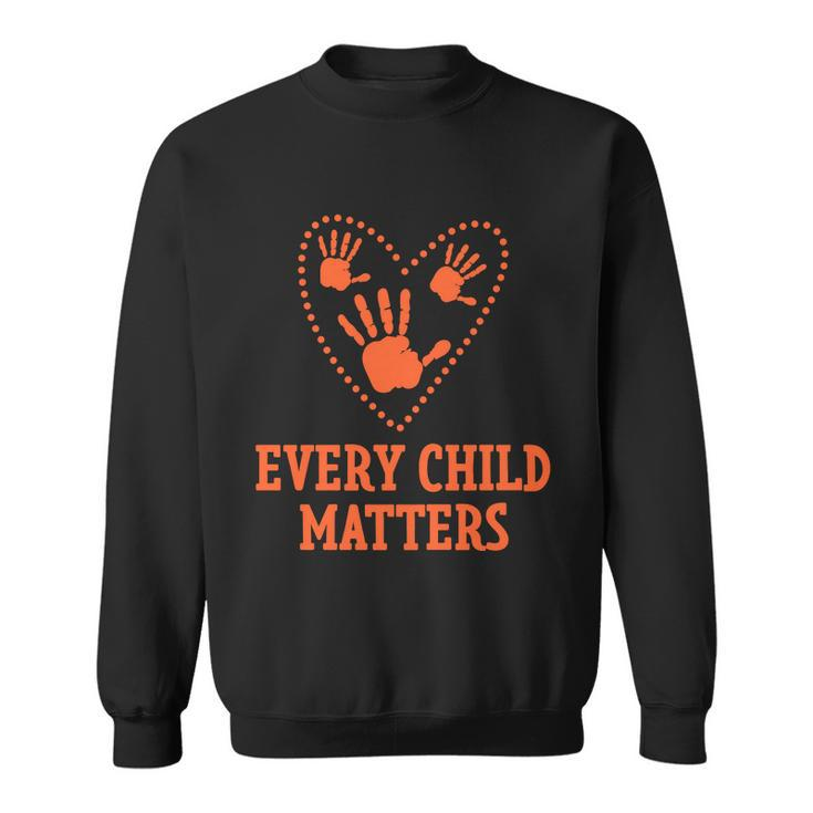 Orange Shirt Day Every Child Matters V2 Sweatshirt