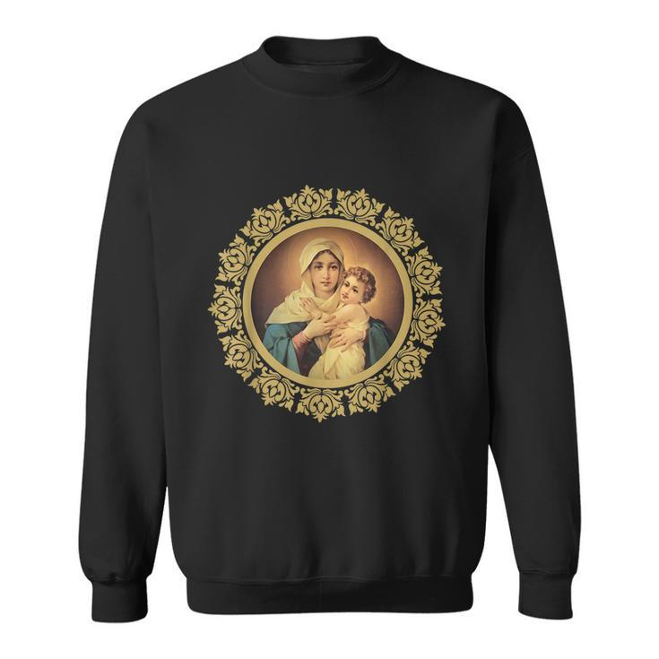 Our Lady Of Schoenstatt Mother Thrice Admirable Catholic Sweatshirt