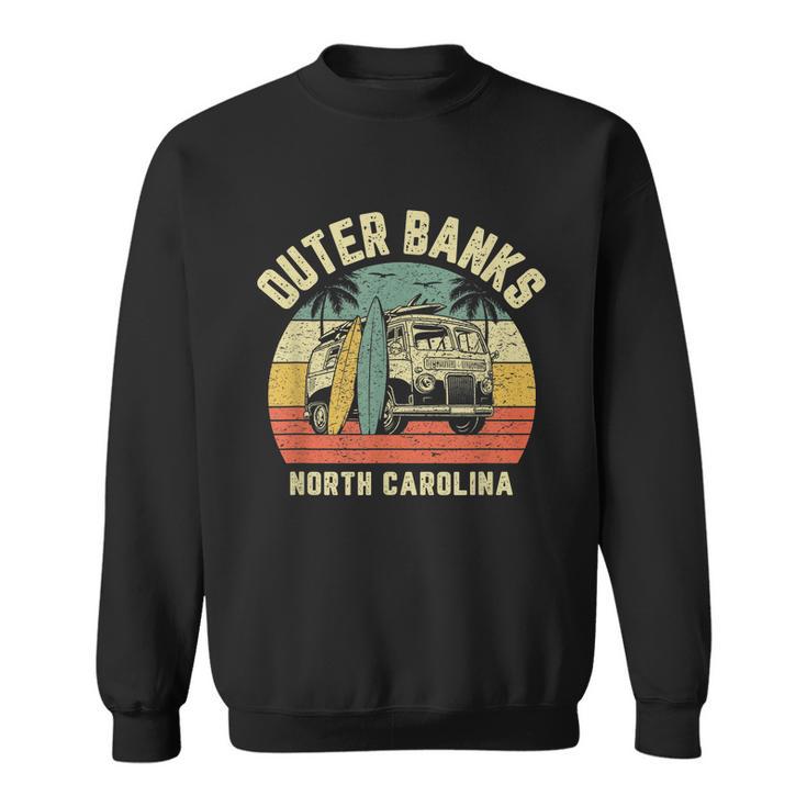 Outer Banks Shirt Retro Surfing Van Cool Pogue Life Surfer Tshirt Sweatshirt