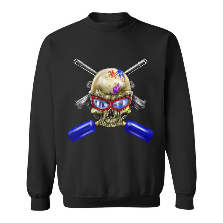 Paintball Skull Sweatshirt