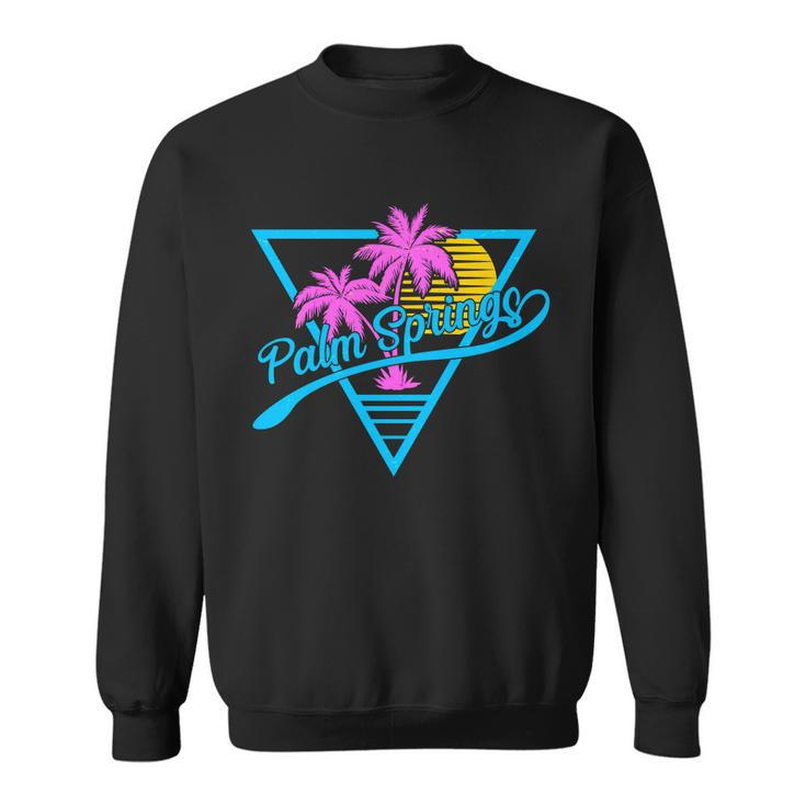 Palm Springs Retro 80S Neon Sweatshirt