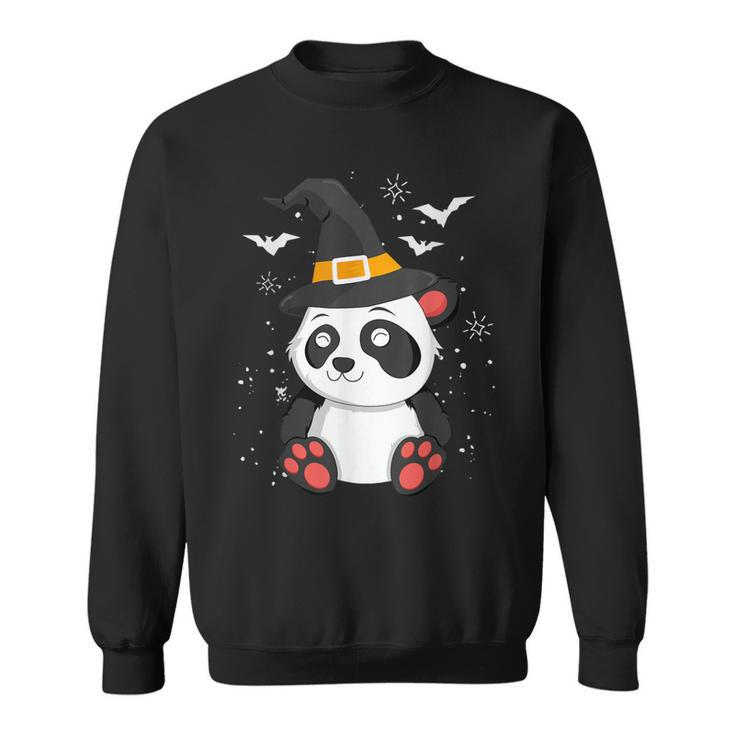 Panda Witch Halloween Bear China Animal Outfit Costume Kids  Sweatshirt