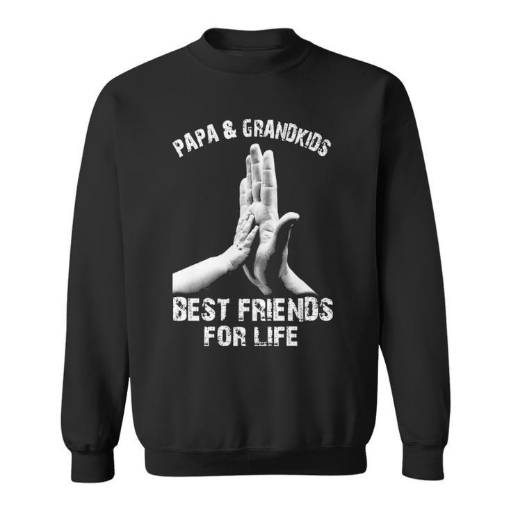 Papa And Grandkids - Best Friends Sweatshirt