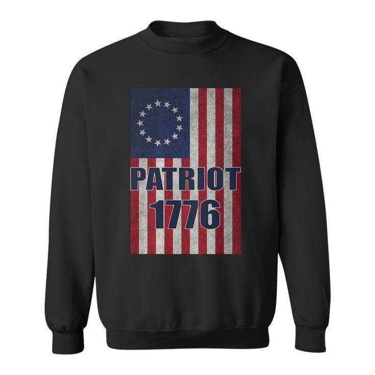 Patriot Betsy Ross Flag  Sweatshirt