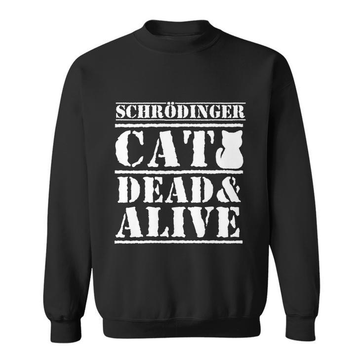 Physicists Scientists Schrödingers Katze Cool Gift Sweatshirt