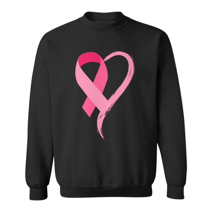 Pink Ribbon Of Love Breast Cancer Awareness Tshirt Sweatshirt