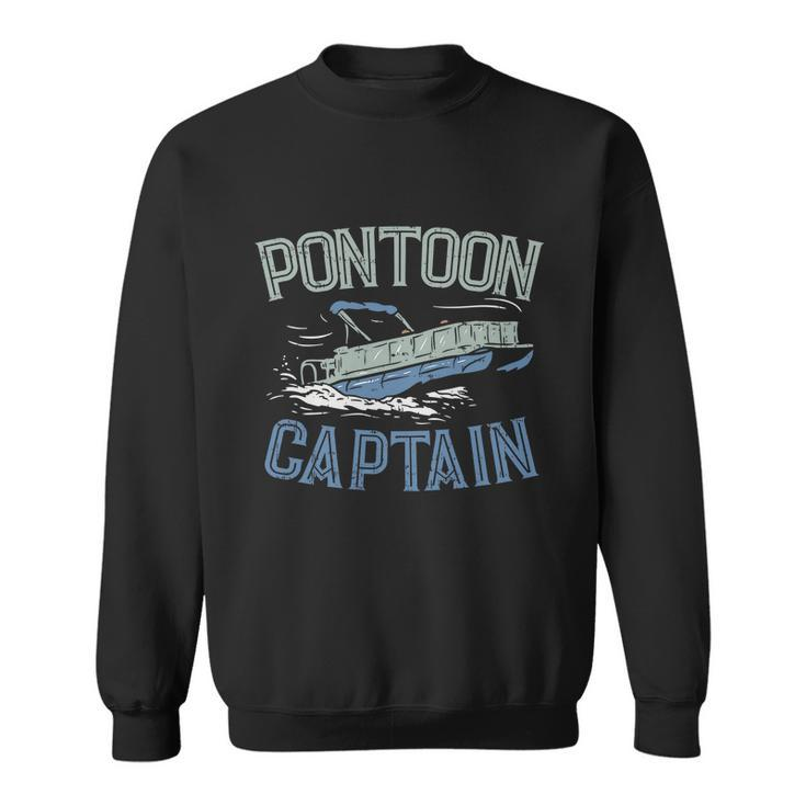 Pontoon Captain Shirt Whos The Captain Of This Ship Sweatshirt