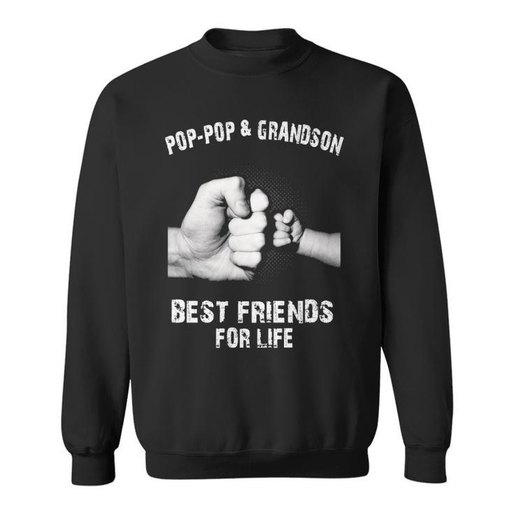 Pop-Pop & Grandson - Best Friends Sweatshirt