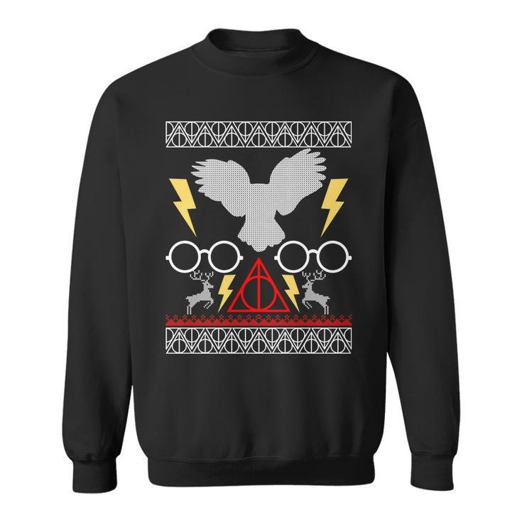 Potter Ugly Christmas Sweater Lighting Sweatshirt