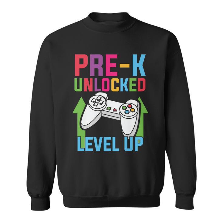 Prek Unlocked Level Up Game Back To School Sweatshirt