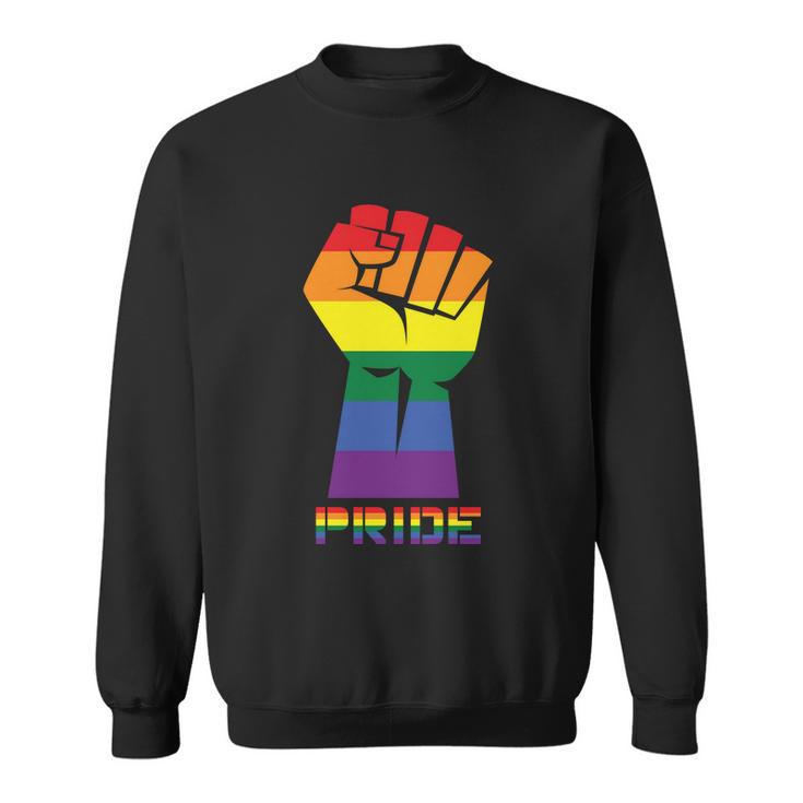 Pride Lgbt Gay Pride Lesbian Bisexual Ally Quote V2 Sweatshirt