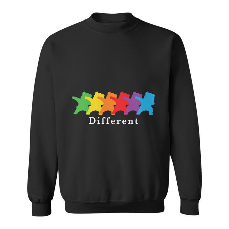 Pride Month Dare To Be Different Rainbow Lgbt Sweatshirt