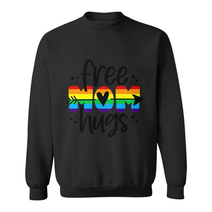 Pride Month Free Mom Hugs Lgbt Pride Sweatshirt