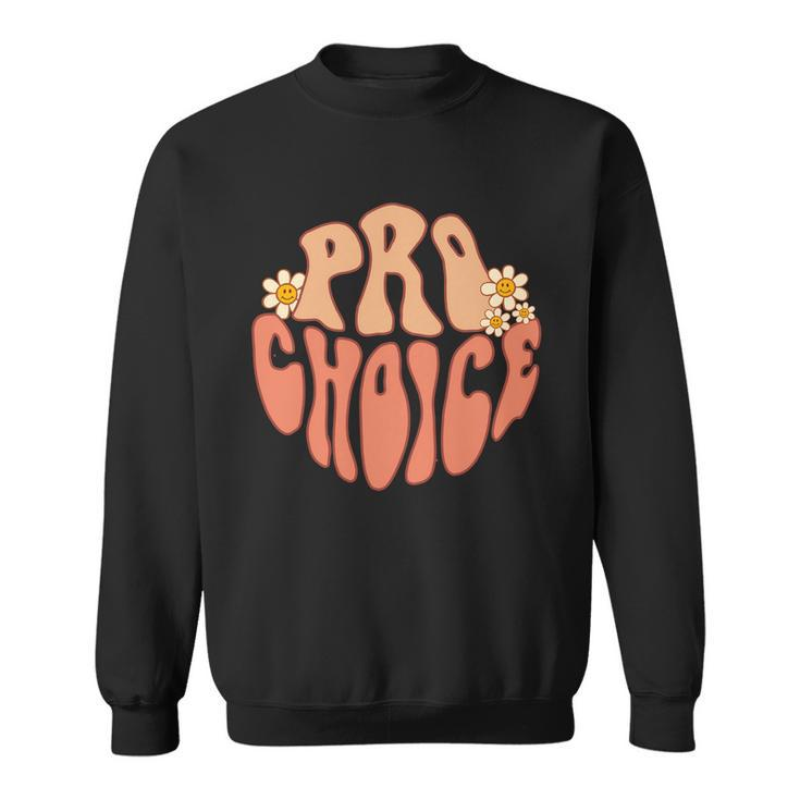Pro Choice Floral Sweatshirt