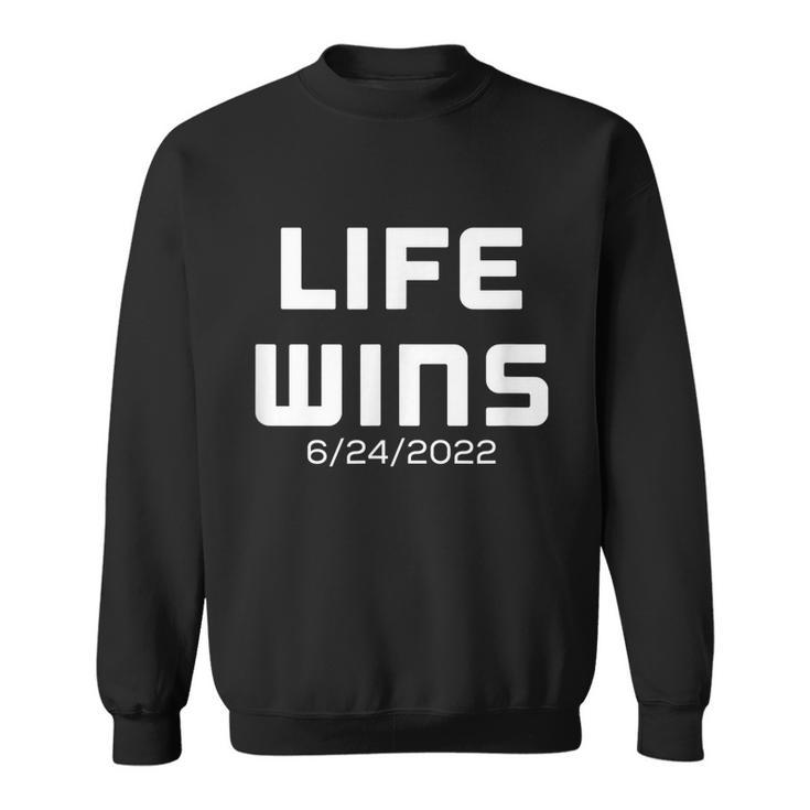 Pro Life Movement Right To Life Pro Life Advocate Victory V3 Sweatshirt