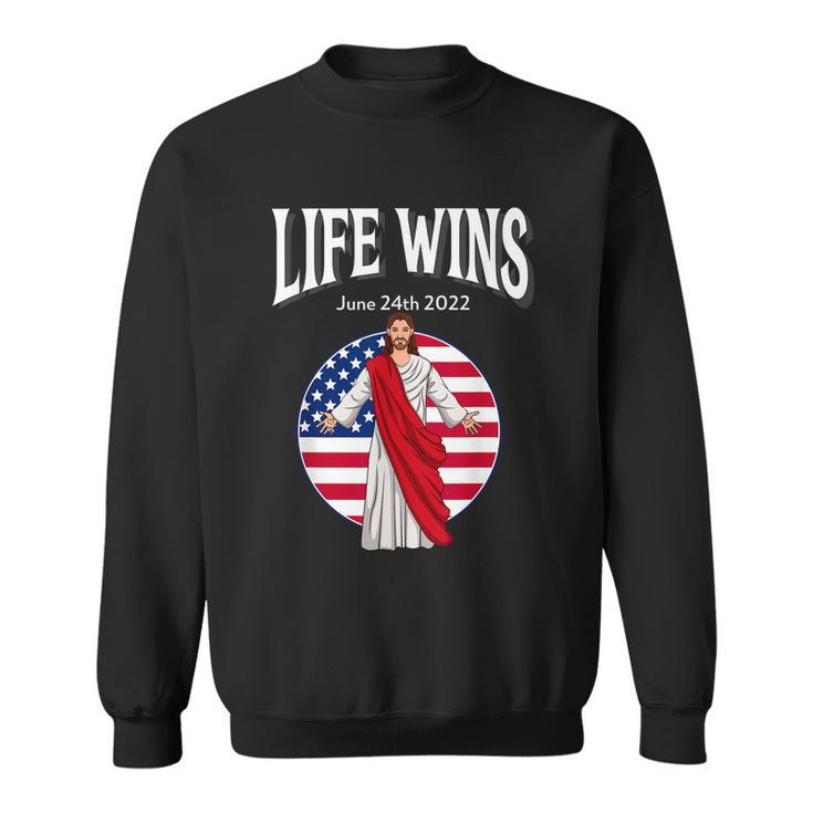 Pro Life Movement Right To Life Pro Life Advocate Victory V5 Sweatshirt