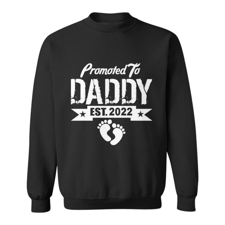 Promoted To Daddy Est 2022 Tshirt Sweatshirt