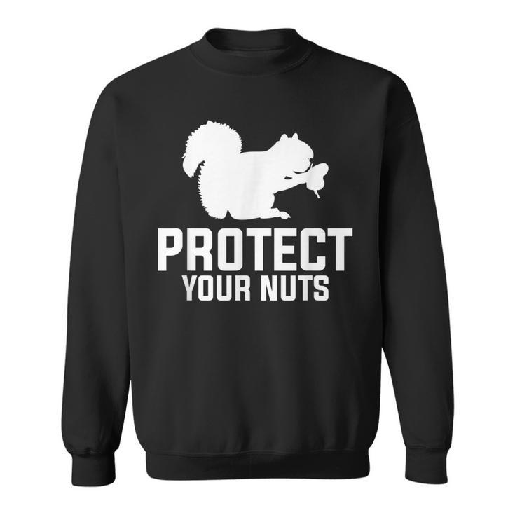 Protect Your Nuts For A Baseball Player  V2 Sweatshirt