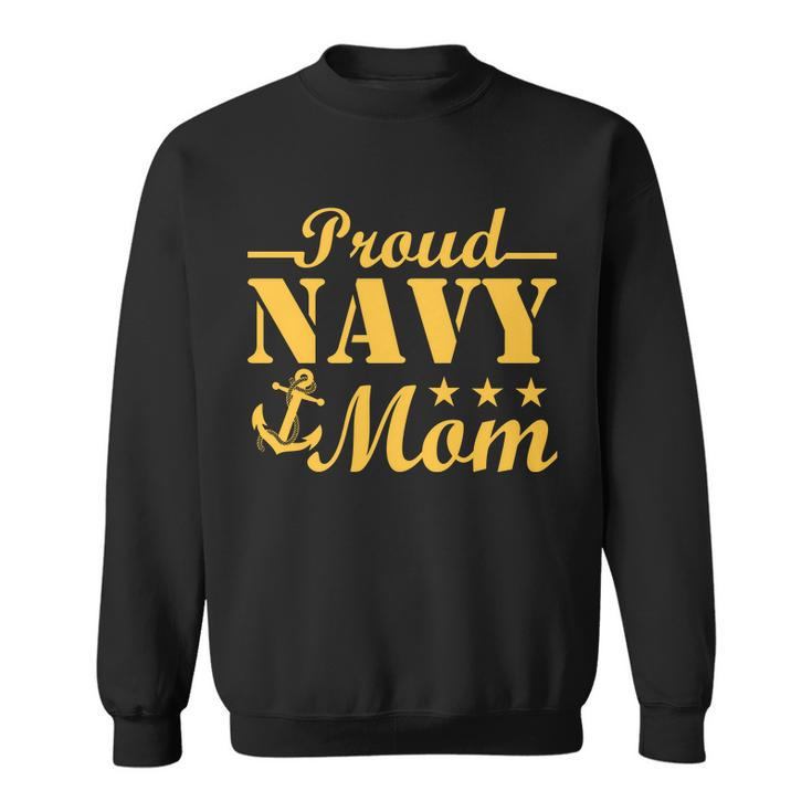 Proud Navy Mom Tshirt Sweatshirt