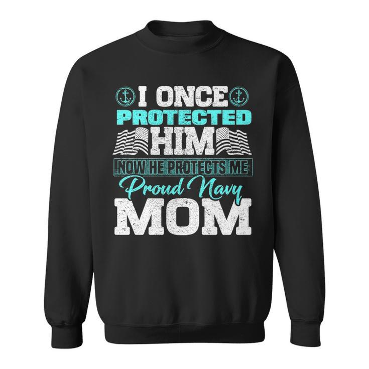 Proud Navy Mom V3 Sweatshirt