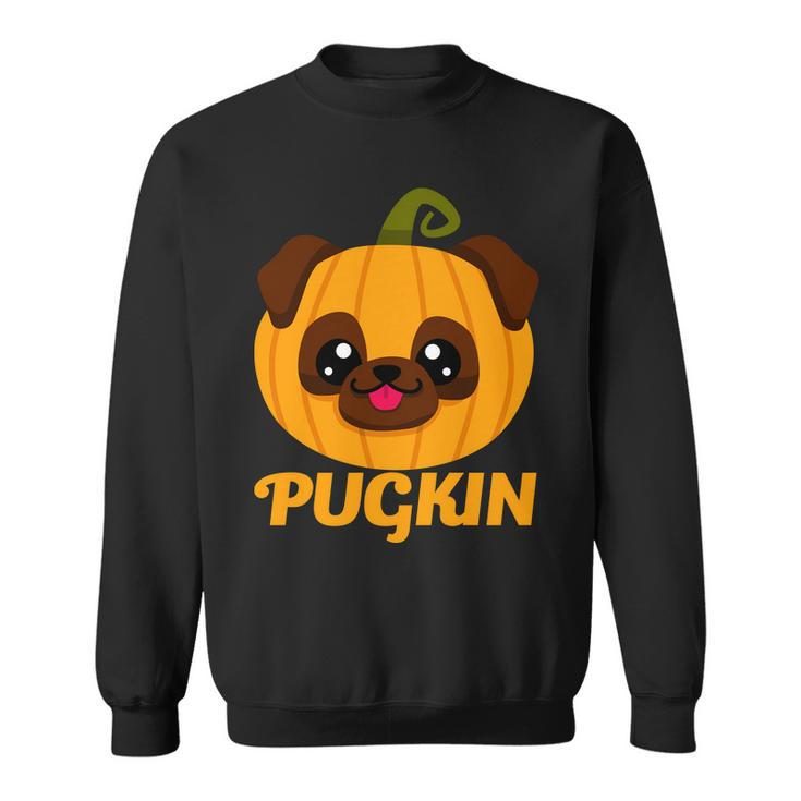 Pugkin Pumpkin Pug Sweatshirt