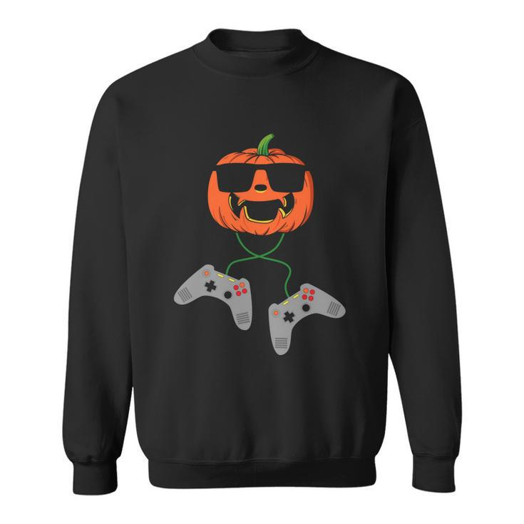 Pumpkin Gamer Halloween Quote Sweatshirt