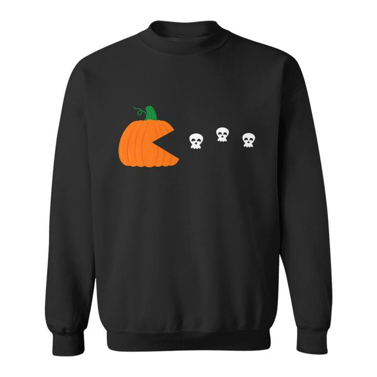Pumpkin Ghost Boo Halloween Quote V2 Sweatshirt