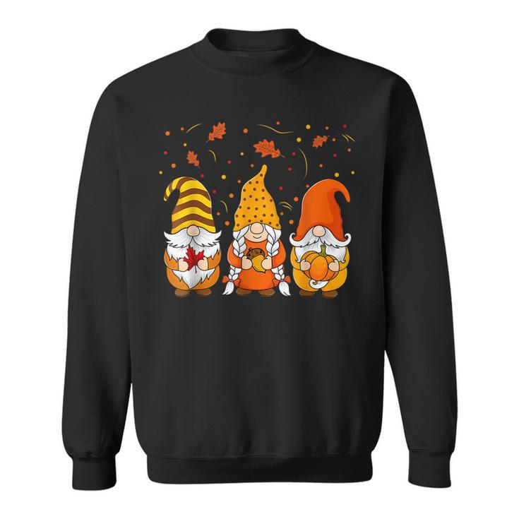 Pumpkin Gnomes Fall Autumn Cute Halloween Thanksgiving Gift  Sweatshirt