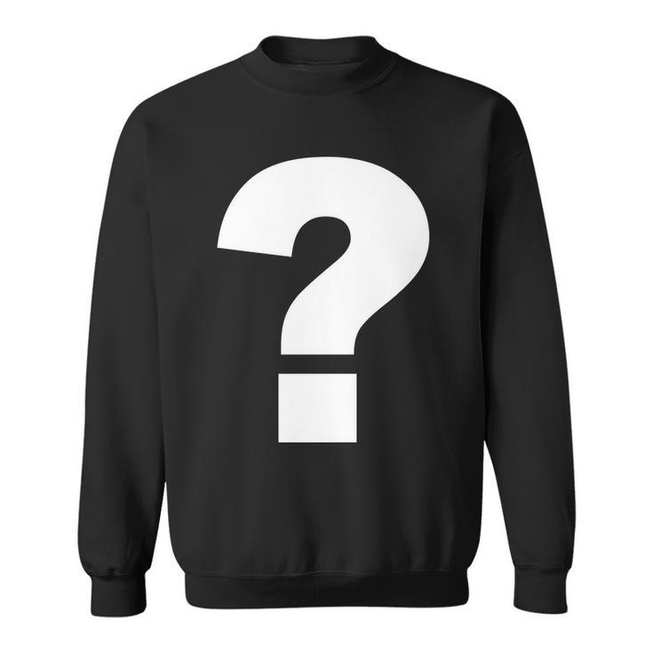 Question Mark Logo Tshirt Sweatshirt