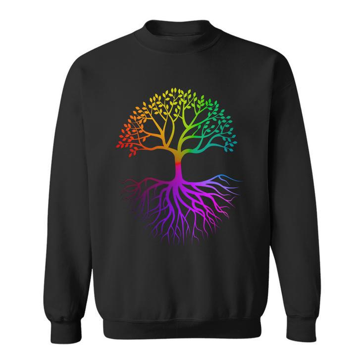 Rainbow Colorful - Tree Of Life Tshirt Sweatshirt