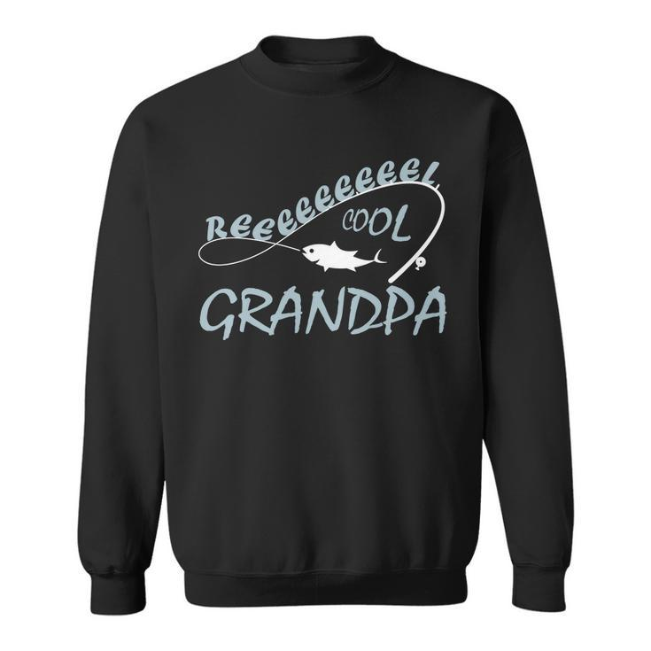 Real Cool Fishing Grandpa Tshirt Sweatshirt