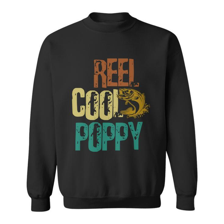 Reel Cool Poppy Vintage Fishing Sweatshirt