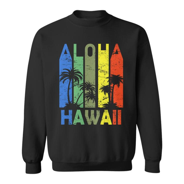 Retro Aloha Hawaii Logo Tshirt Sweatshirt