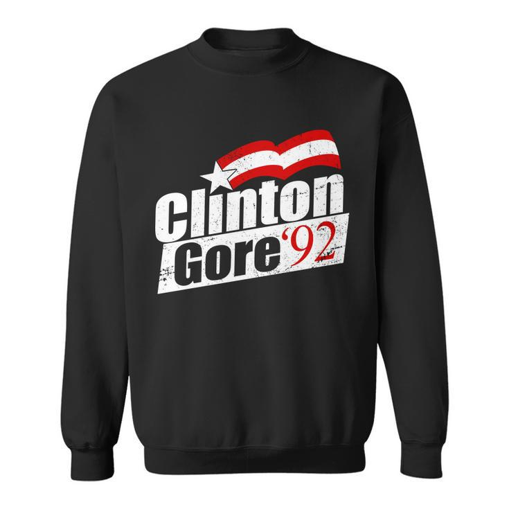 Retro Clinton Gore 1992 Election Sweatshirt