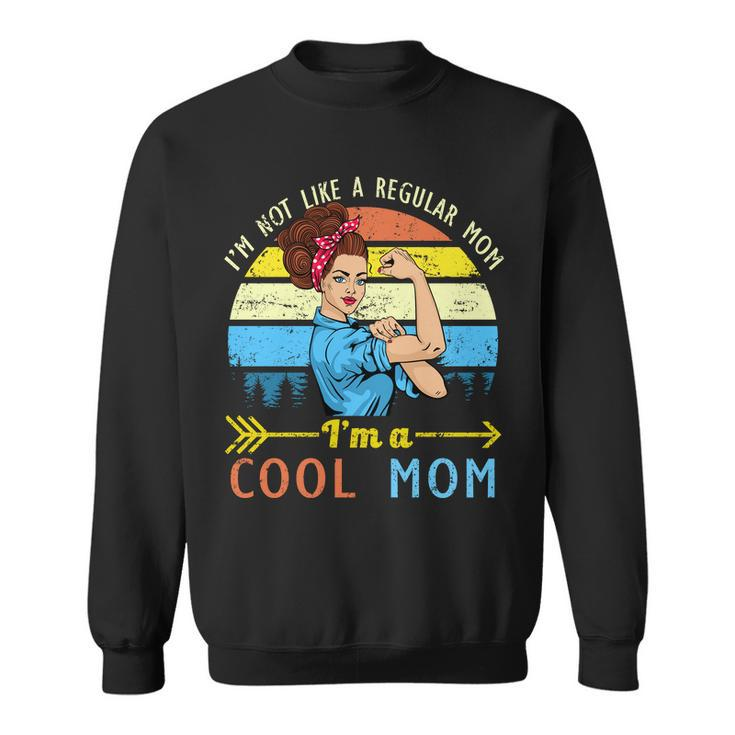 Retro Cool Mom Tshirt Sweatshirt