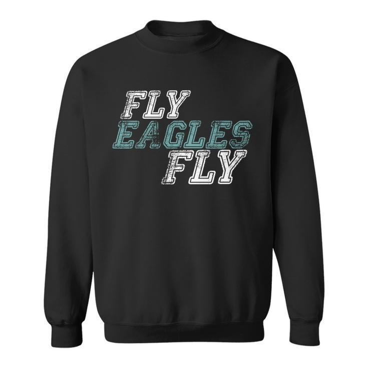 Retro Fly Eagles Fly Sweatshirt