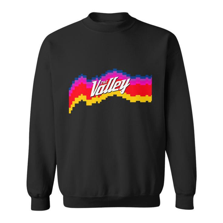 Retro Logo The Valley Phoenix Basketball Sweatshirt