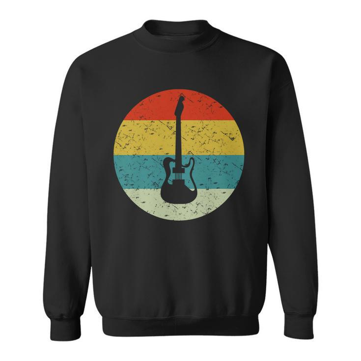 Retro Vintage Bas Guitar Sweatshirt