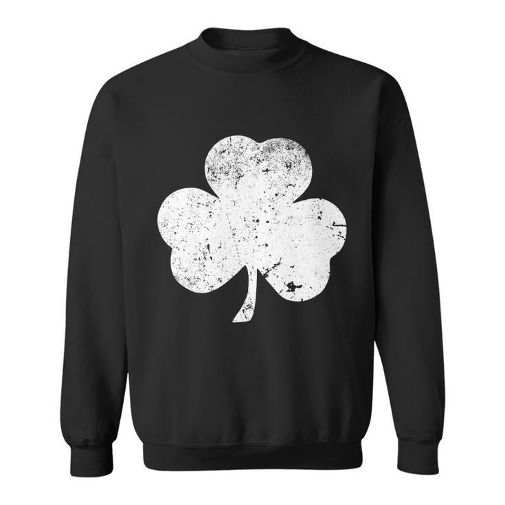 Retro Vintage Irish Distressed Shamrock St Patricks Day Tshirt Sweatshirt