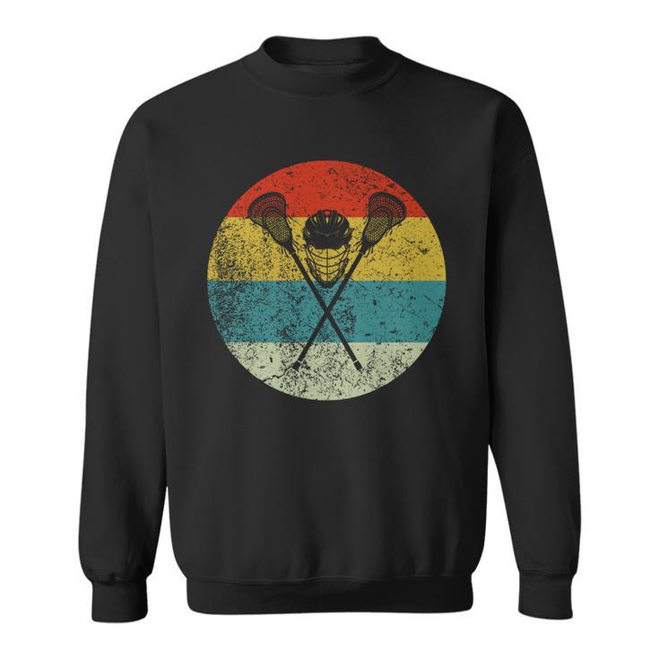 Retro Vintage Lacrosse V3 Sweatshirt