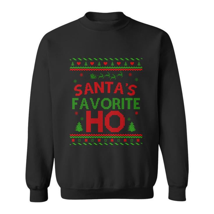 Santas Favorite Ho Ugly Christmas Sweater Christmas In July Gift Sweatshirt