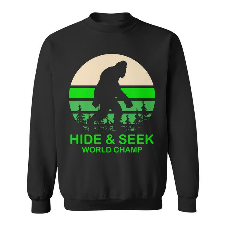 Sasquatch Hide And Seek World Champion V2 Sweatshirt