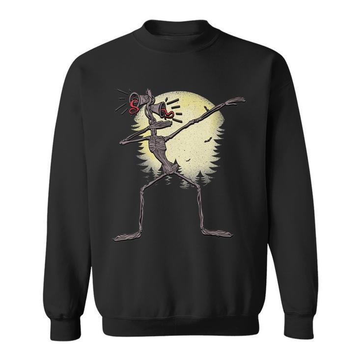 Scary Siren Head Monster Dabbing Sweatshirt