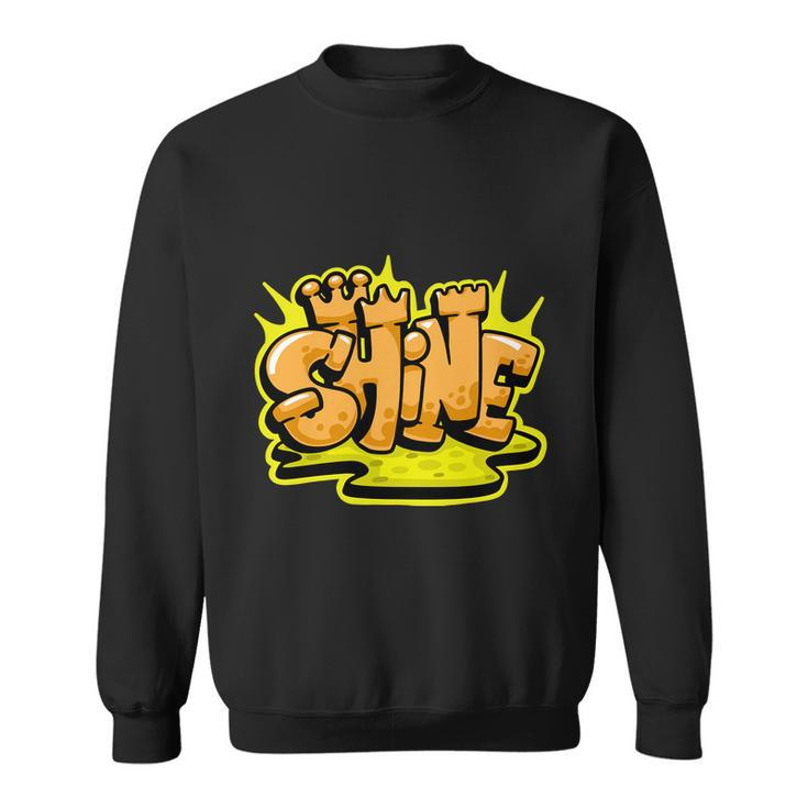 Shine Graffiti Tshirt Sweatshirt