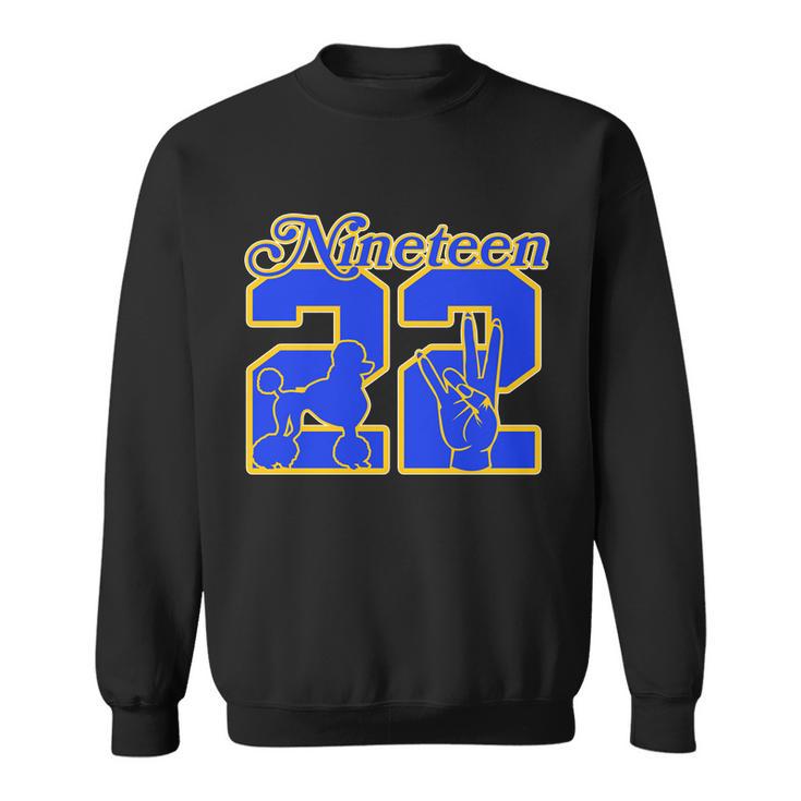 Sigma Nineteen 22 Gamma Rho Sweatshirt